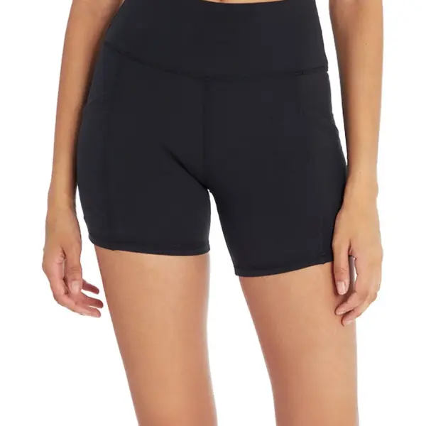 Linnette High Waisted Tummy Control Yoga Shorts