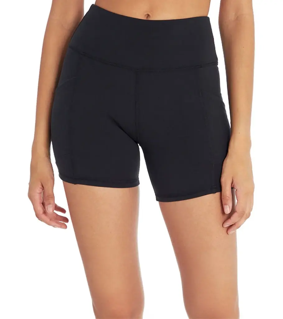 Linnette High Waisted Tummy Control Yoga Shorts