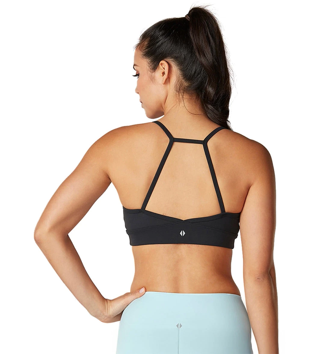 Studio Yoga Sports Bra cream colorway