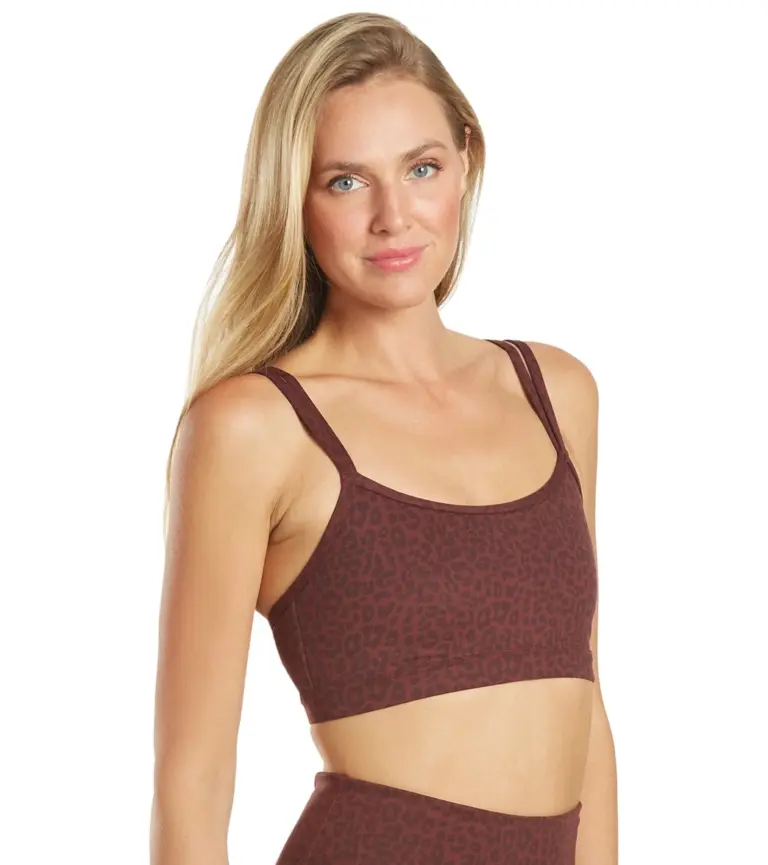 Wholesome Cheetah Sports Bra