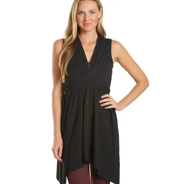 Wondrous Solid Wrap Dress