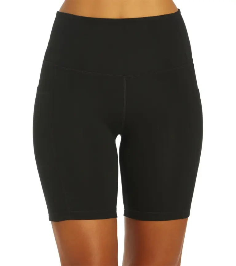 Uphold High Waisted Biker Shorts with Pockets 7"