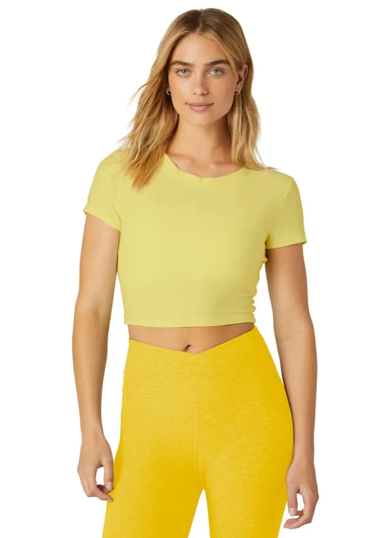 Featherweight Perspective Cropped Tee