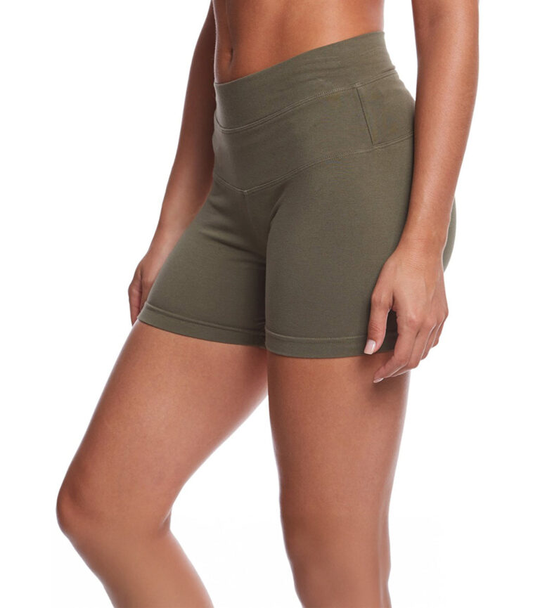 High Rise Yoga Booty Shorts
