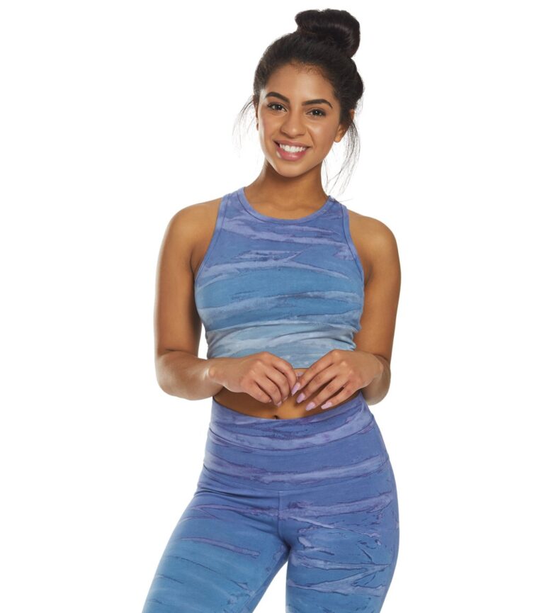 Wrap Back Yoga Crop Top