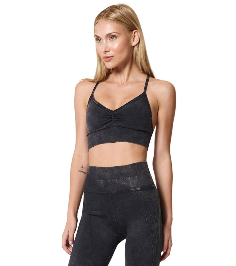 Paloma Mineral Wash Yoga Sports Bra
