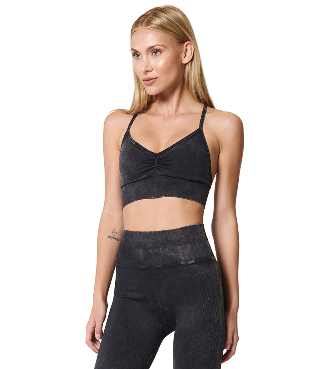 Paloma Mineral Wash Yoga Sports Bra