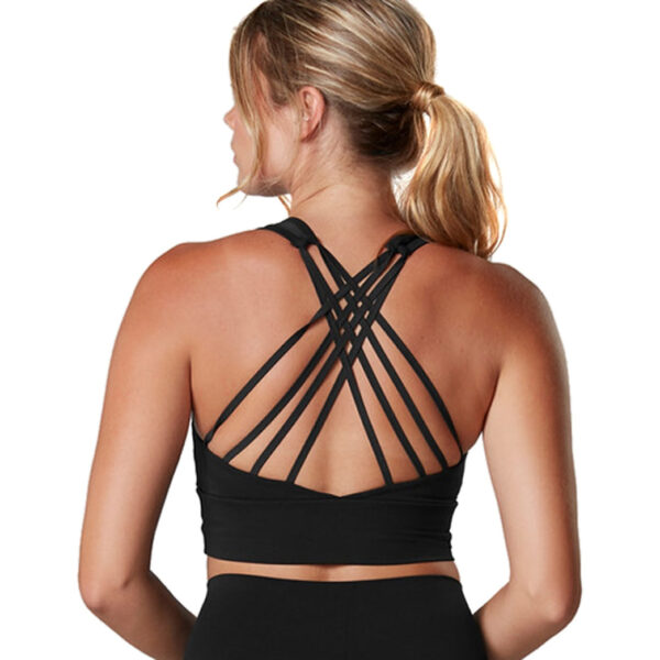 Strappy Yoga Sports Bra
