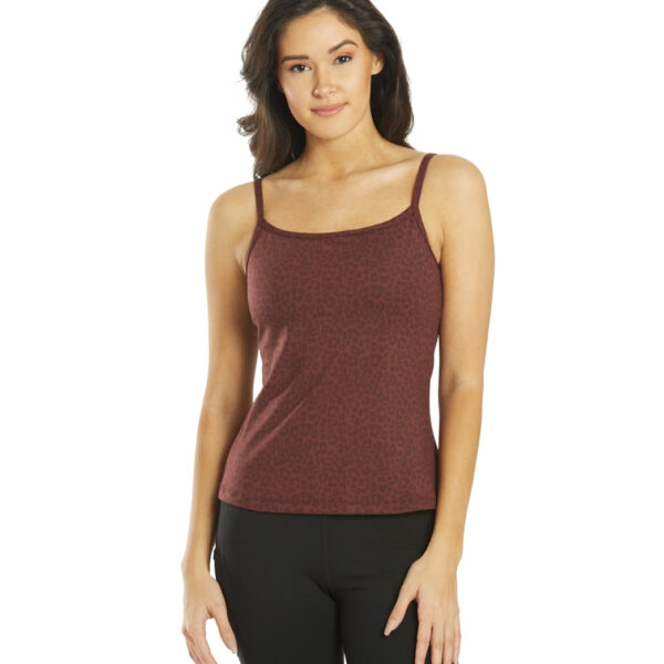 Divine Cheetah Scoop Back Support Tank