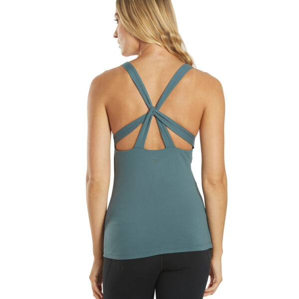 Instinct Solid Twisted Back Support Tank