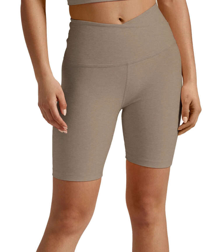 Spacedye At Your Leisure High Waisted Biker Shorts