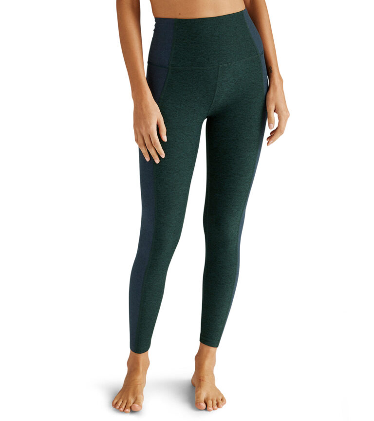 Spacedye Vitality Colorblock High Waisted Midi Legging