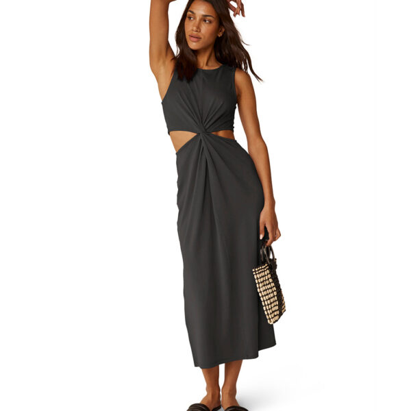 Around The World Front Twist Dress