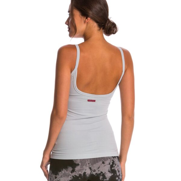 Scoop Back Yoga Tank Top with Bra