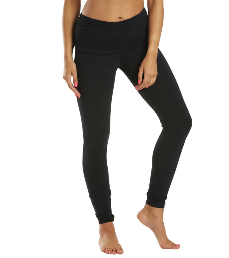 Scrunchy Waistband Ankle Leggings