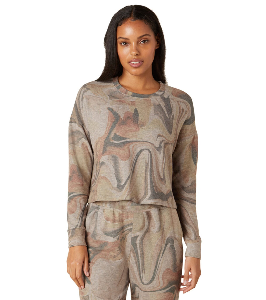 Brushed Up Cropped Pullover