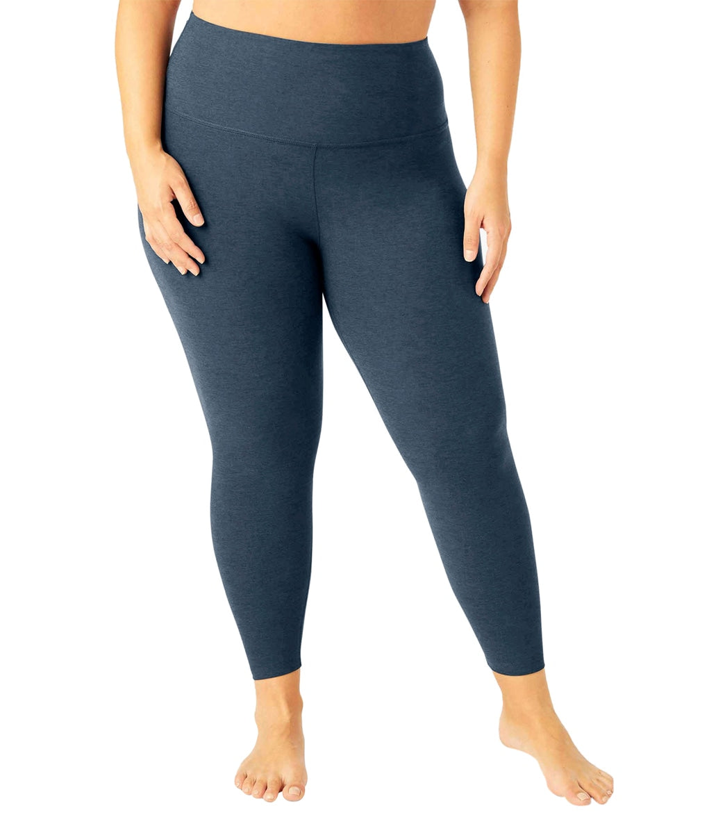 yoga legging spacedye out of pocket high waisted midi legging
