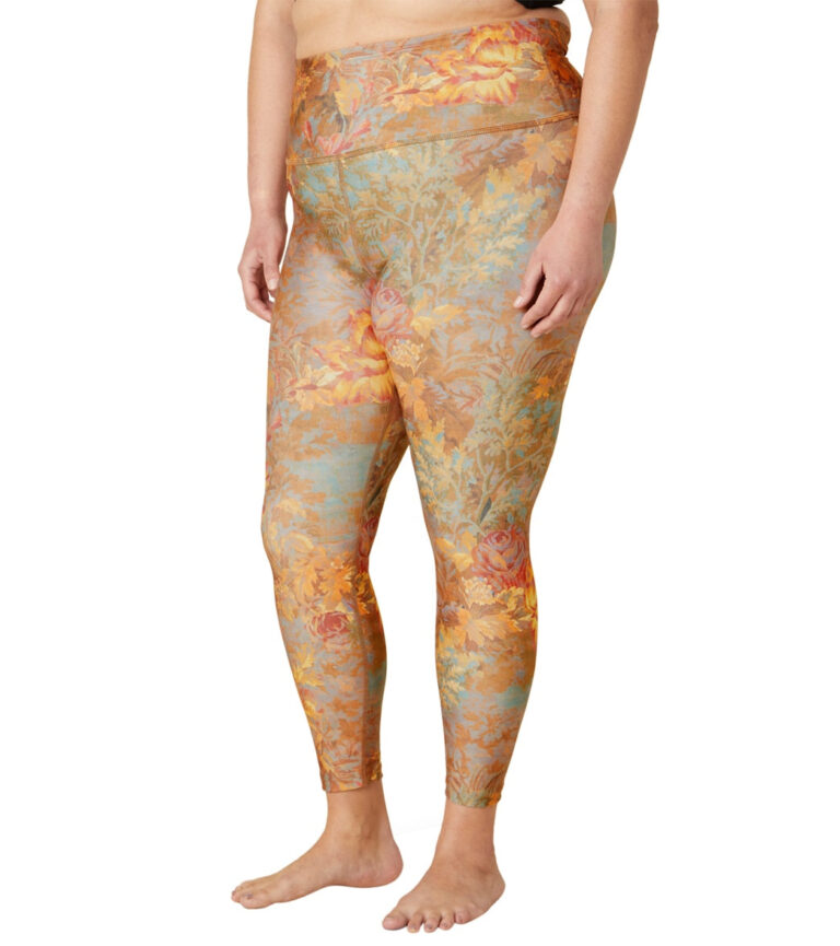 Plus Size High Waisted Midi Leggings
