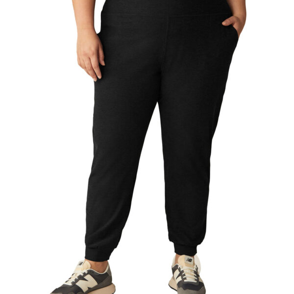 Plus Size Spacedye Midi Joggers