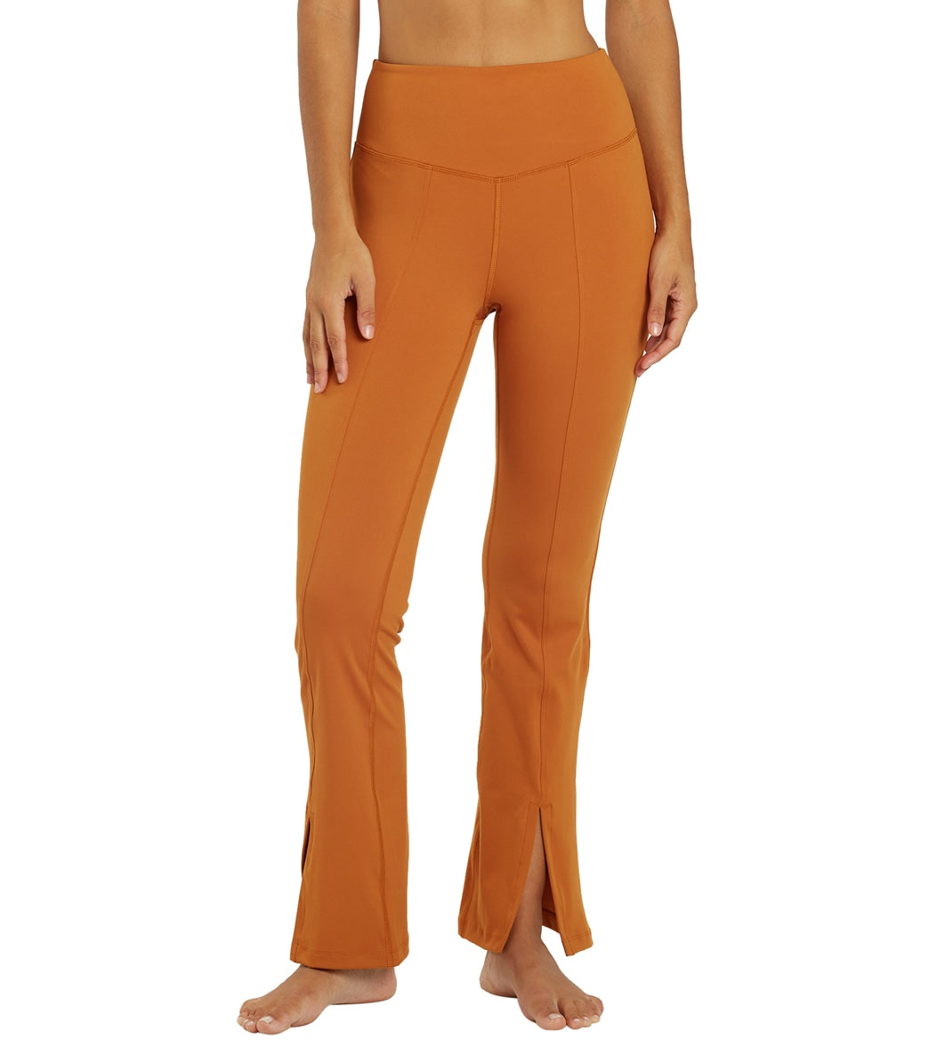 flare leggibgs wide hem airflow