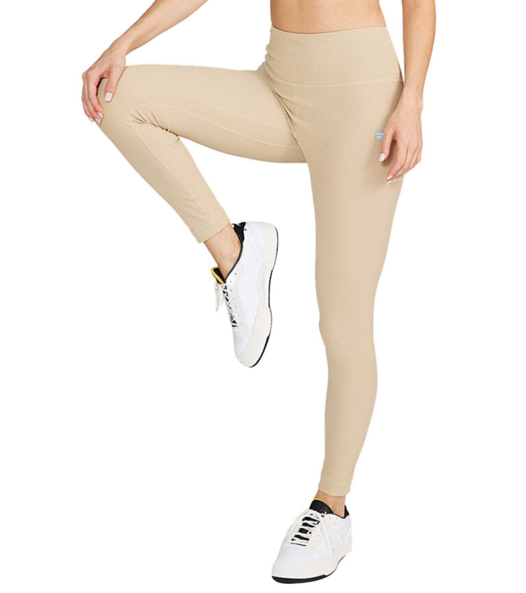 Cream Yoga Nancy Ribbed Legging