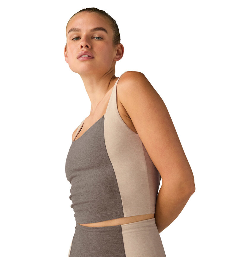 Spacedye Vitality Colorblock Cropped Tank
