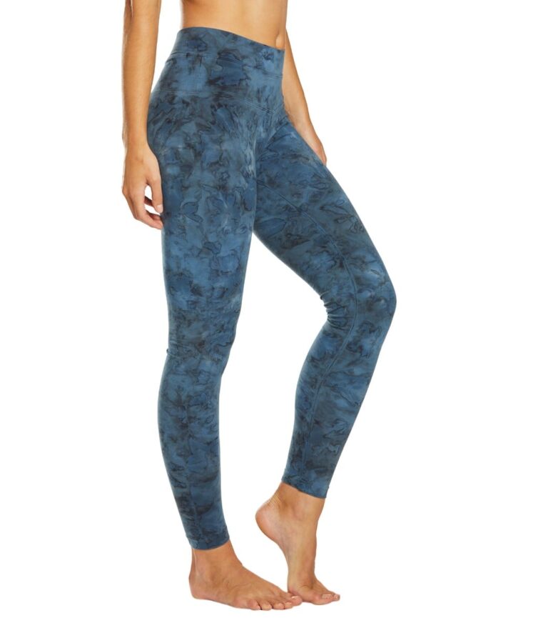 High Waisted Cotton Ankle Yoga Leggings