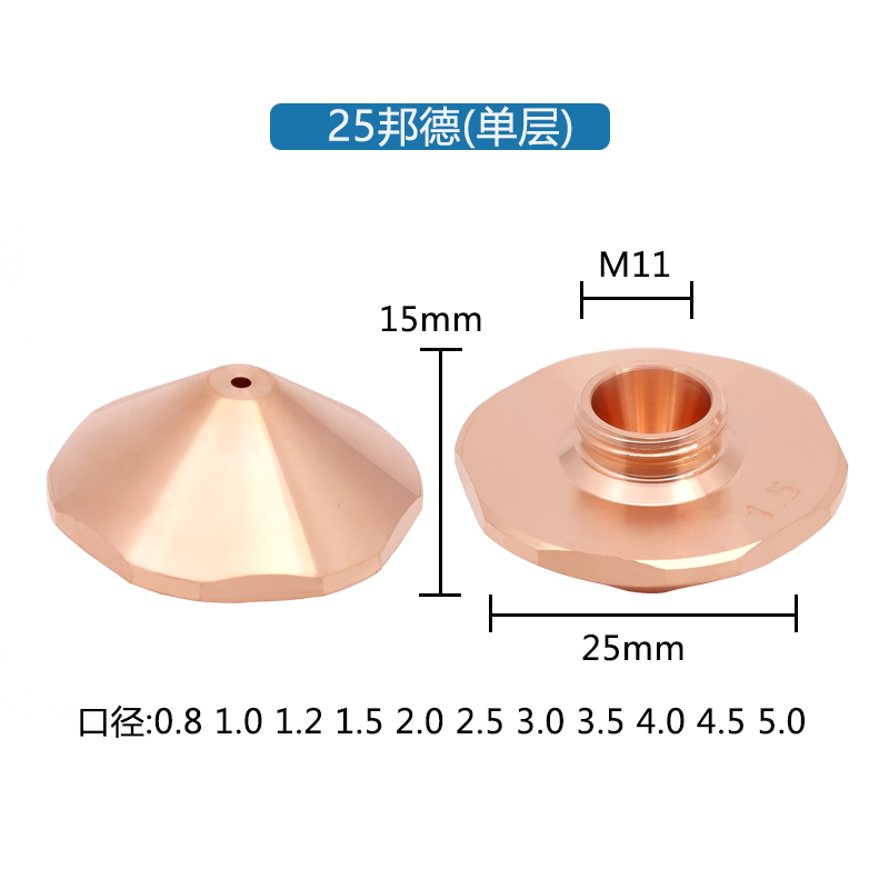 Bodor Hex 25 Nozzle · Single