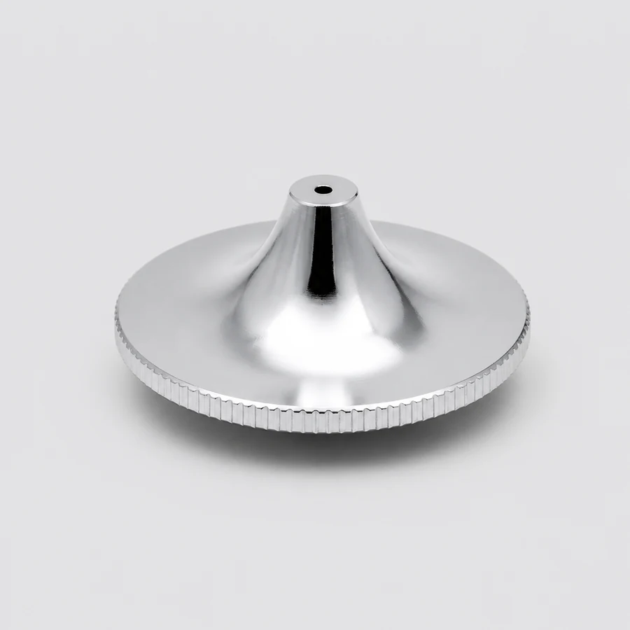 Chrome plated laser cutting nozzle