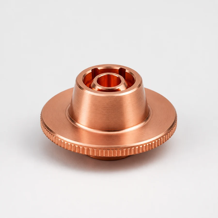 Double layer laser nozzle