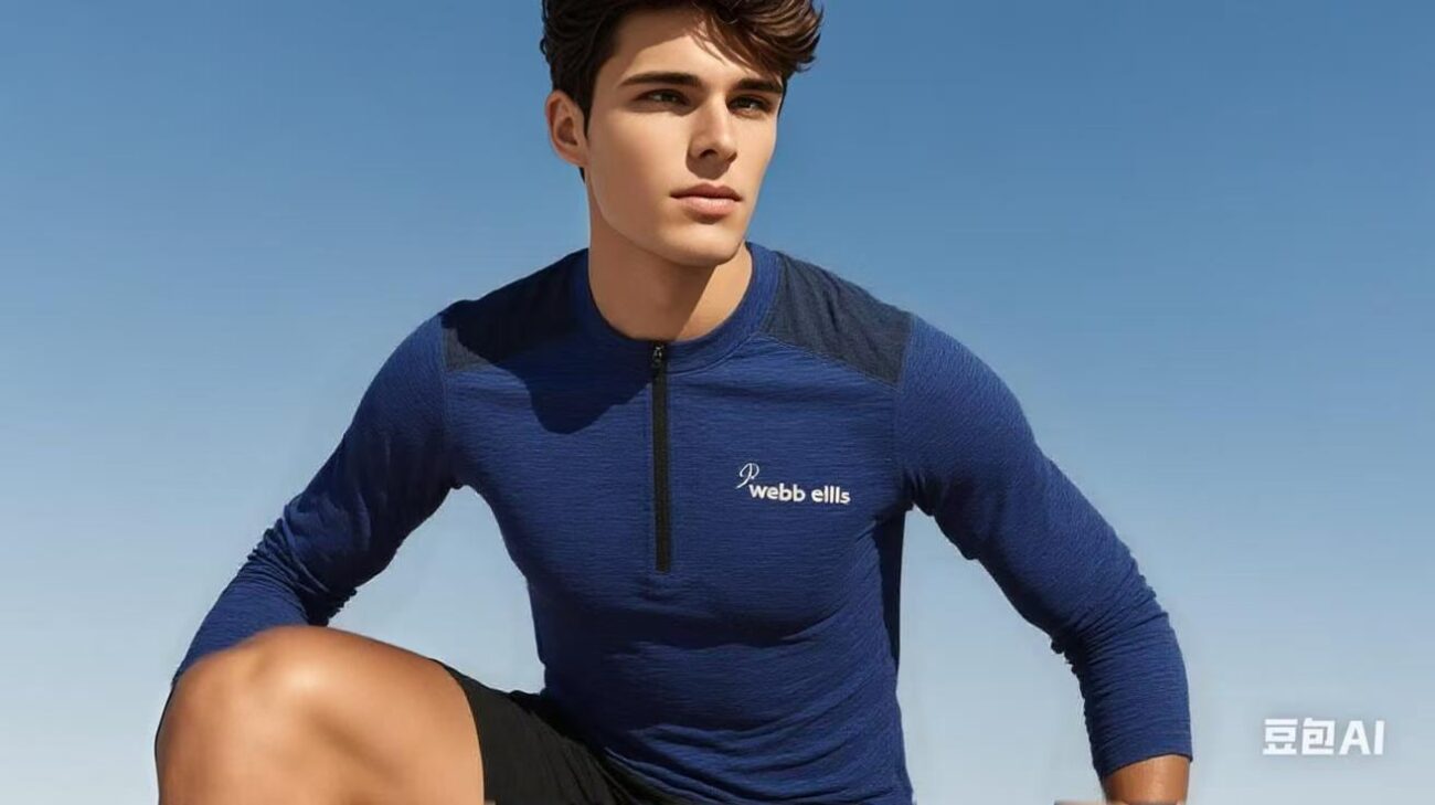 Men's custom outdoor base layer