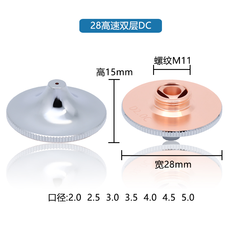 28 High-Speed Nozzle DC · Double